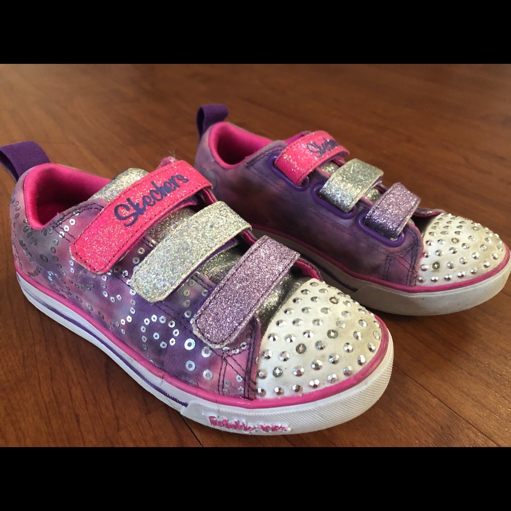 Light up Sketchers. Little girl size 13.5.